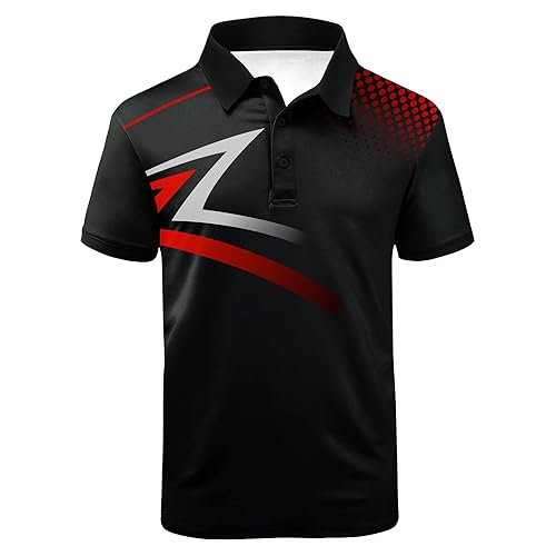 Printed Polo Shirt-Duttatex